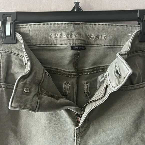 🛍️American Eagle Super Hi Rise Jeggings Size 4 - Picture 2 of 6